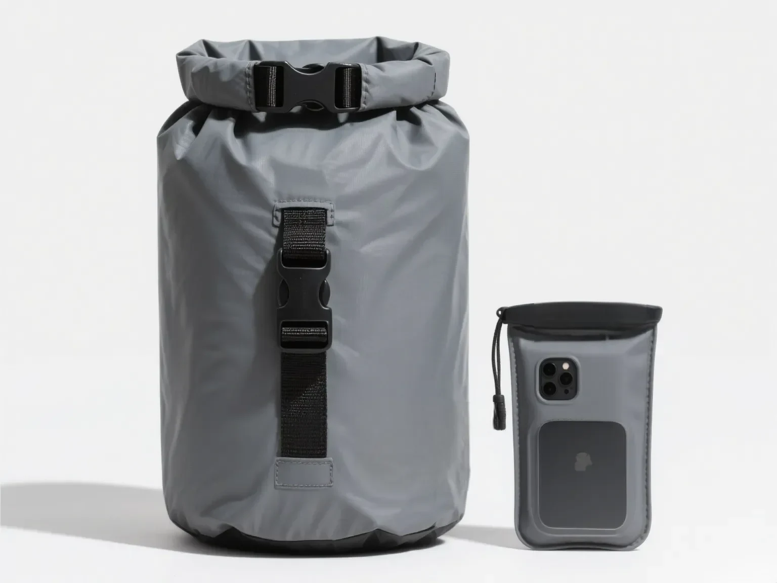 Custom waterproof bag material options - TPU and PVC fabric swatches